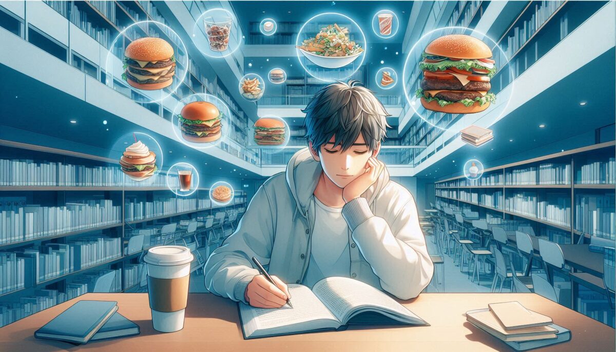 図書館に一日中いるとき、ご飯はどうする？3つの選択肢を比較